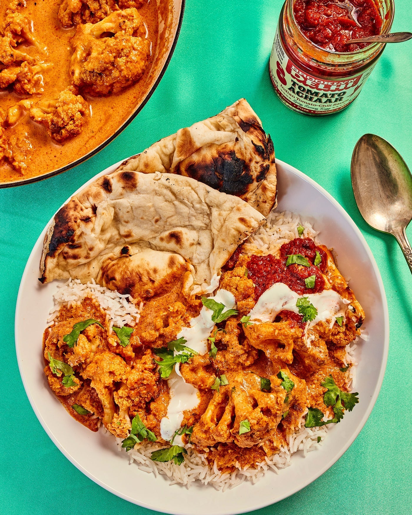 Roasted Cauliflower Butter Masala