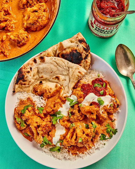 Roasted Cauliflower Butter Masala